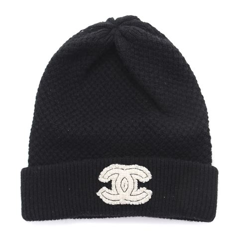 chanel beanie 2019|chanel hats black and silver.